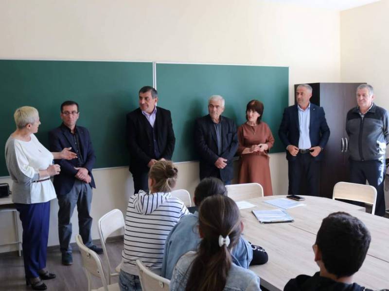 2022 წლის 12 ოქტომბერს ფონდ „აფხაზინტერკონტის“ მიერ განხორციელდა სსიპ ცაგერის...